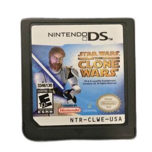 Star Wars The Clone Wars Nintendo DS 3DS (Cartridge Only) Tested